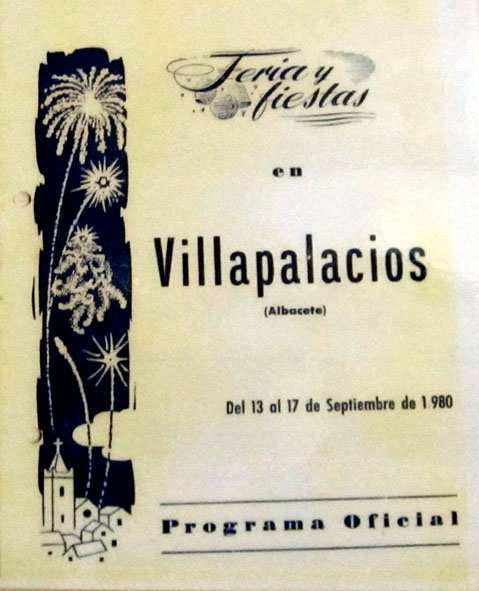 Fiestas patronales en honor del Santísimo Cristo de la Vera Cruz 1980 Villapalacios